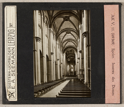Vorschaubild Speier: Inneres des Domes (Seestern-Nr. 69309, Reihe AK V: Die drei ersten Jahrhunderte deutscher Baukunst (950-1250)) 